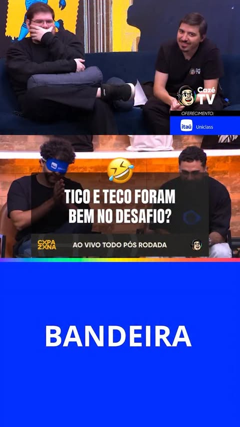 Instagram post by @cortesbruninhoesimoes for CazéTV. Caption reads: KKKKKKKKKKKKKKK OS CARAS TIVERAM DIFICULDADE BRABA....