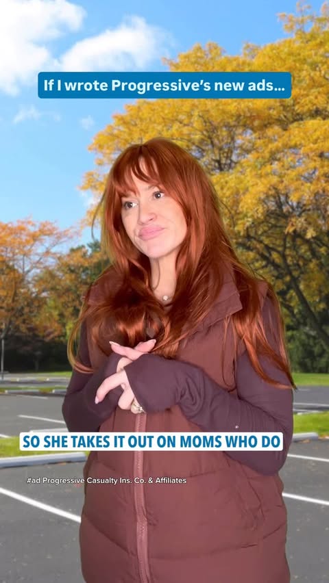 Instagram post by @nicolestorydent for Progressive Insurance. Caption reads: #ad It’s not you, she just doesn’t have....