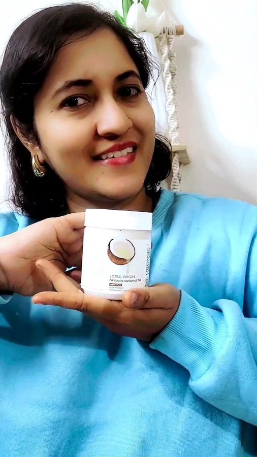 Instagram post by @mumandsamartha_ for Organic Harvest. Caption reads: Finding loyalty is hard, but my coconut oil always....