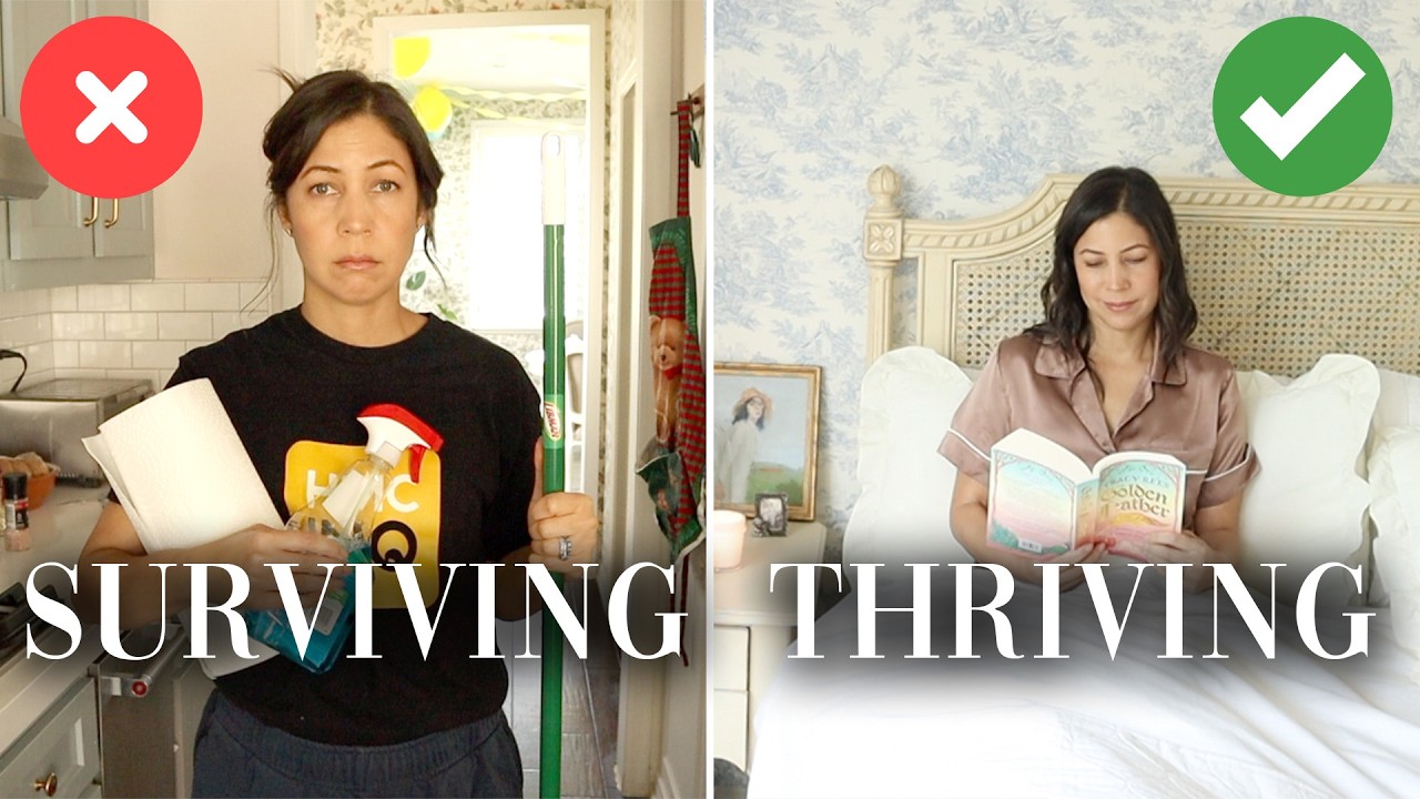 YouTube post by @TheDailyConnoisseur for Linha Niina Secrets. Caption reads: I Changed My Evening Routine... Here's What....