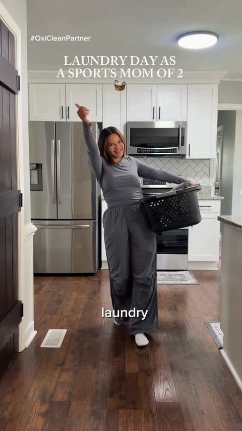 Instagram post by @joss_maura for OxiClean. Caption reads: [...] another stain, another outfit SAVED by....