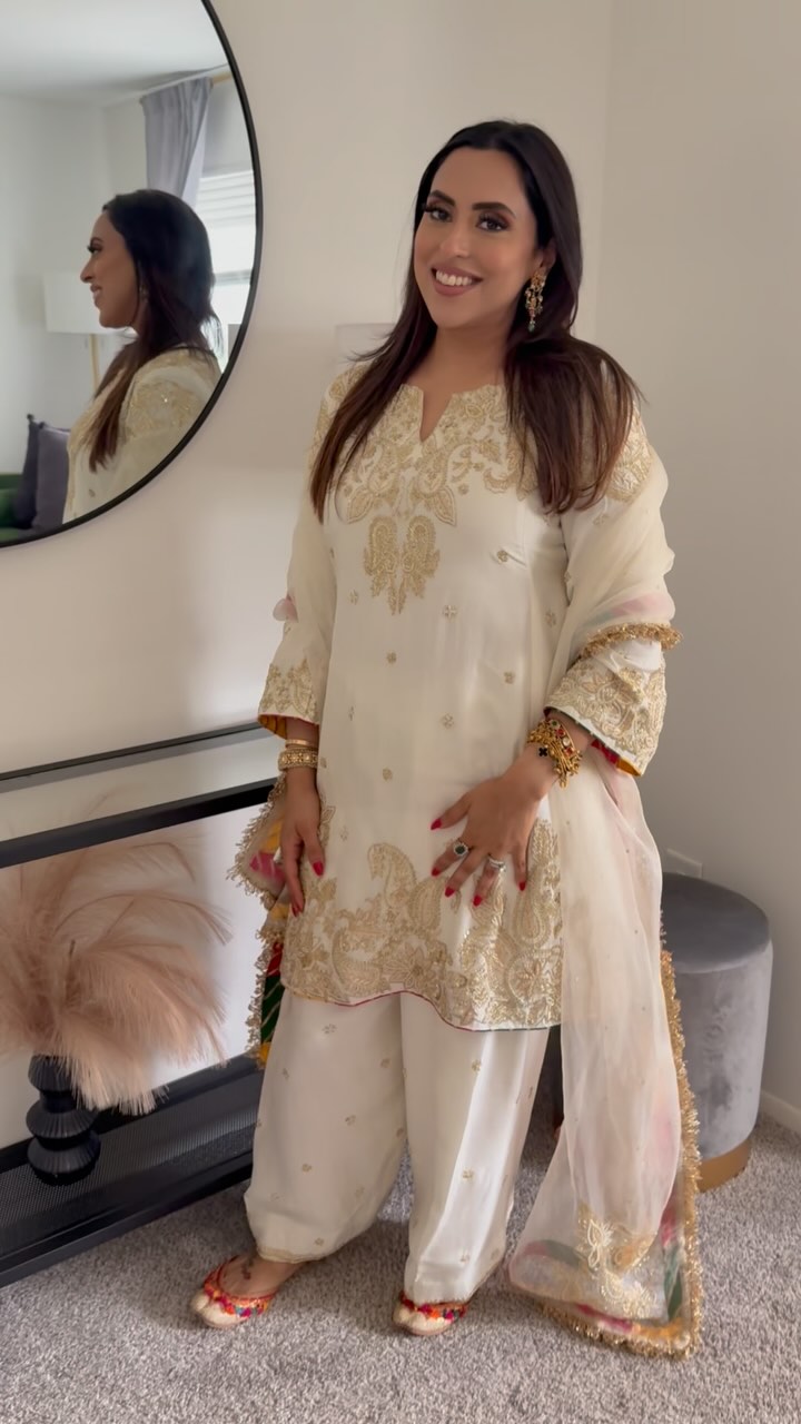 Instagram post by @ajsbyjasleen for The Wedding Brigade. Caption reads: Festive Pret 2025

For inquiring & placing orders....