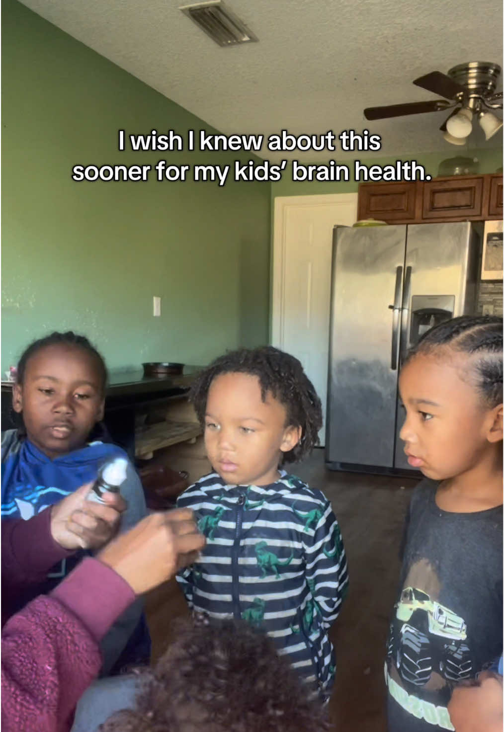 TikTok post by @moniquee.bell for Triquetra Health. Caption reads: We started using this organic methylfolate + B12....