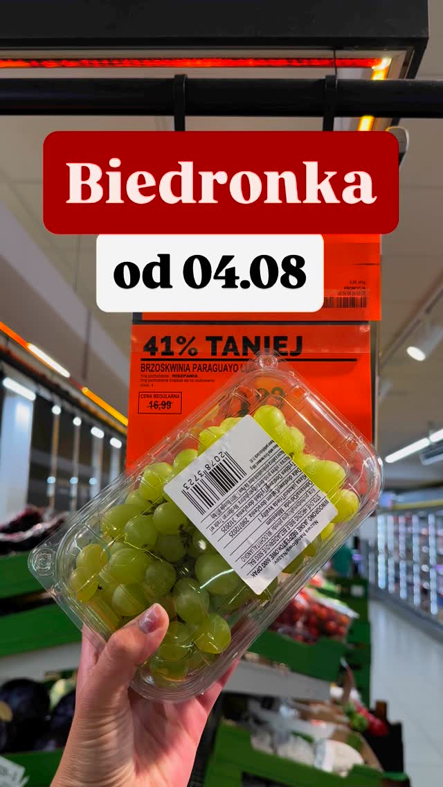 Instagram post by @deal.zycia for Biedronka. Caption reads: Nowy tydzień🐞

W @biedronka nowe promki od dziś....