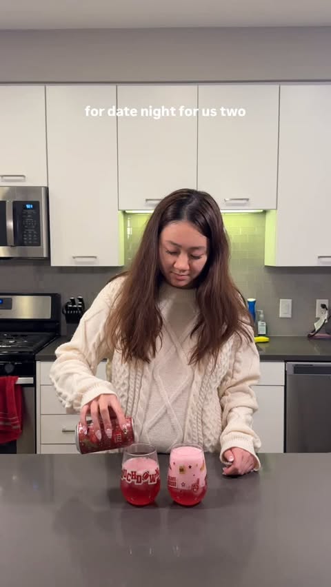 Instagram post by @charlottelqu for Tossware. Caption reads: [...] we’re drinking cranberry soda in our....