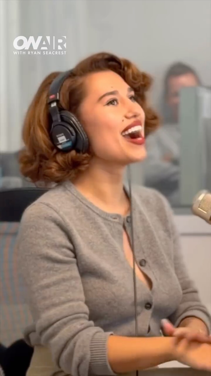 Instagram post by @onairwithryan for iHeartRadio. Caption reads: Our girl @raye helping us gals out everywhere 😆....