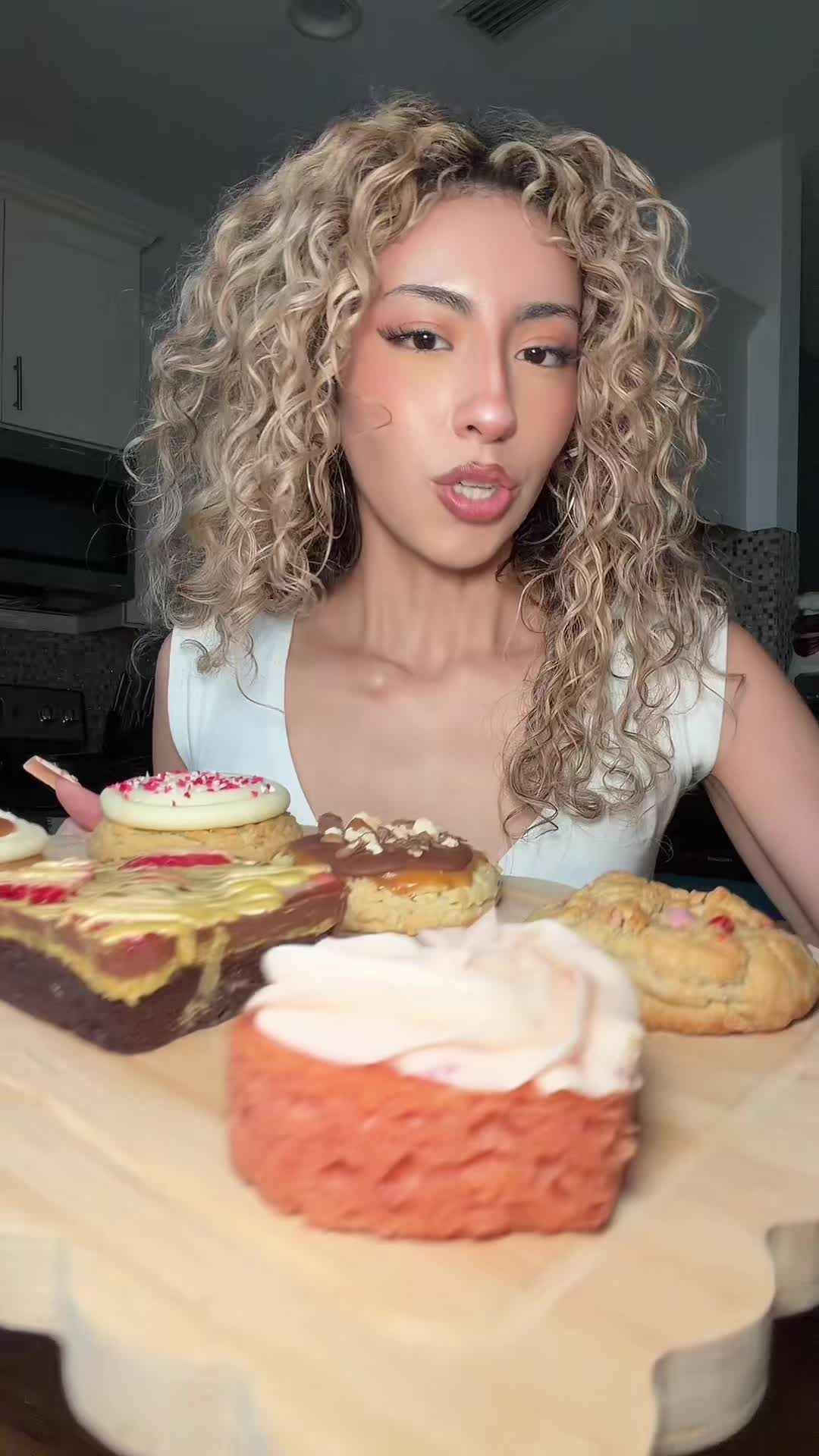 TikTok post by @itsariannetorres for C4 Energy. Caption reads: Cookies + C4 = elite combo 😌⚡️ @C4 Energy....