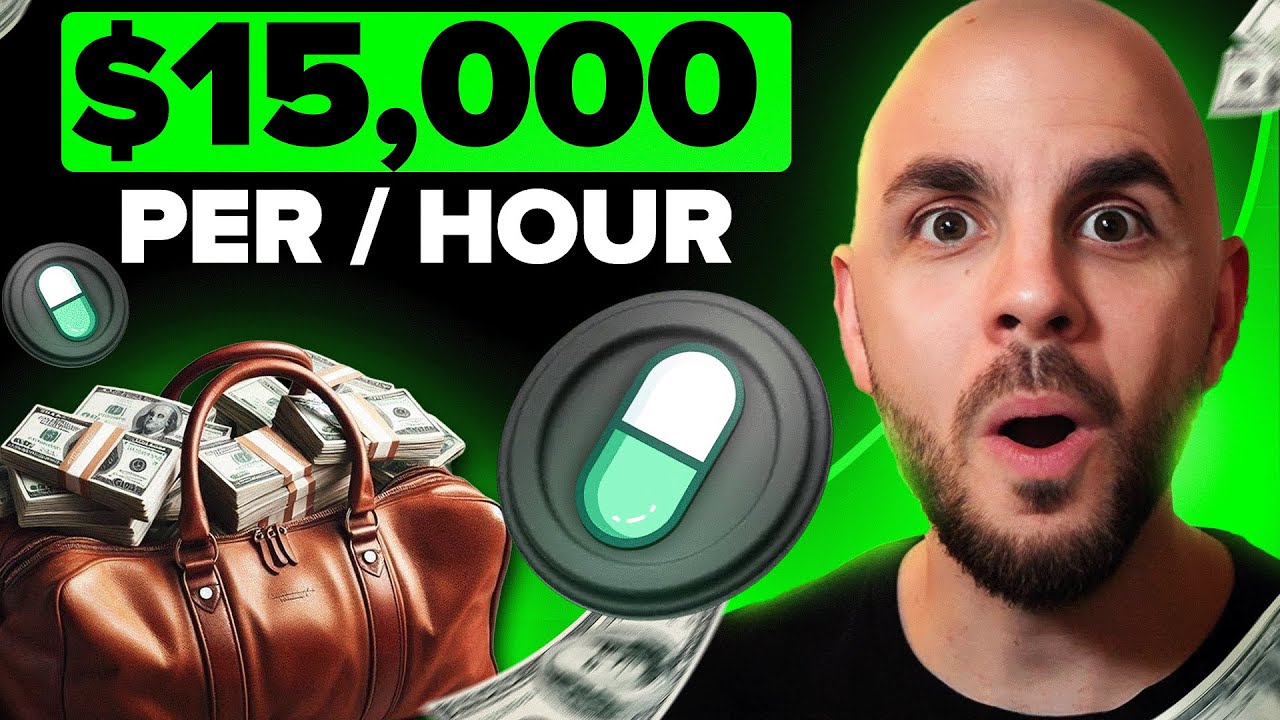 YouTube post by @CryptoGorilla for OpenSea. Caption reads: From Zero to $15K in HOURS: Pump Fun’s New Meta.