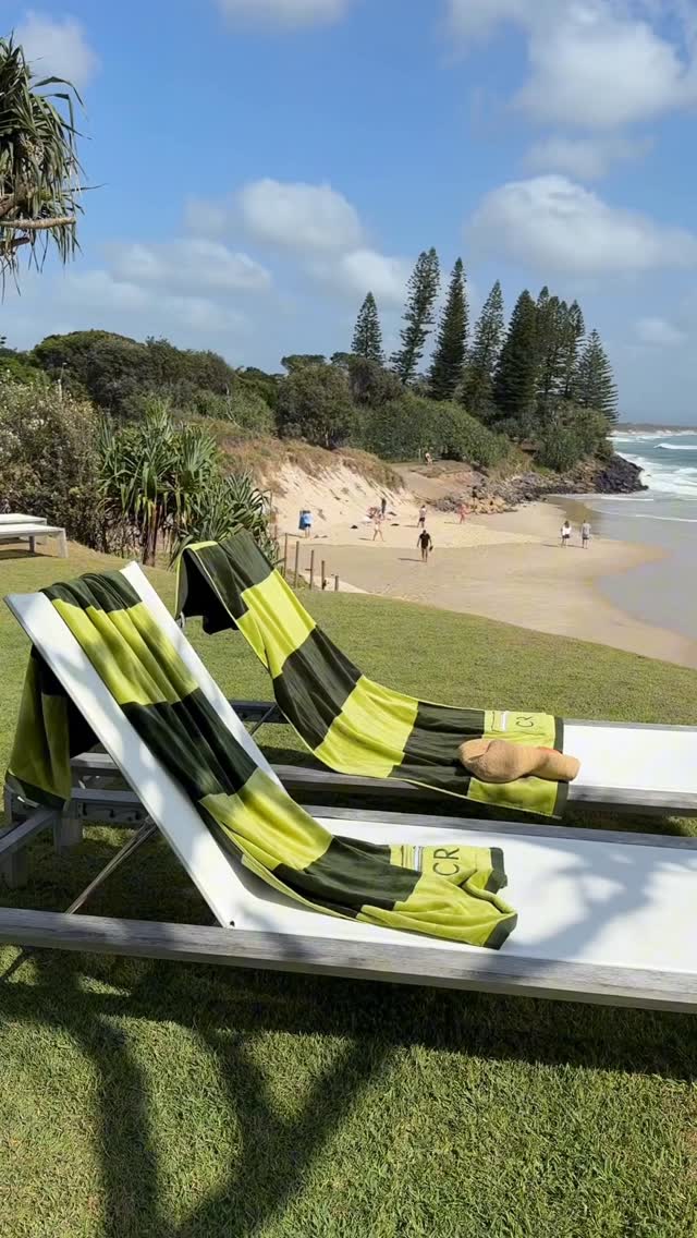 Instagram post by @geebungalow for Country Road. Caption reads: Summer spent by the beach with @countryroad,....