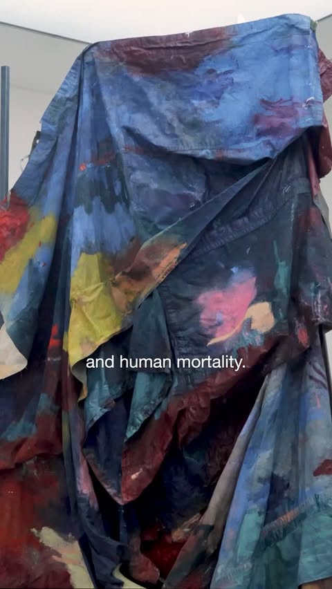 Instagram post by @jodennis__ for Saatchi Gallery. Caption reads: Featuring in our 40th anniversary exhibition, The....