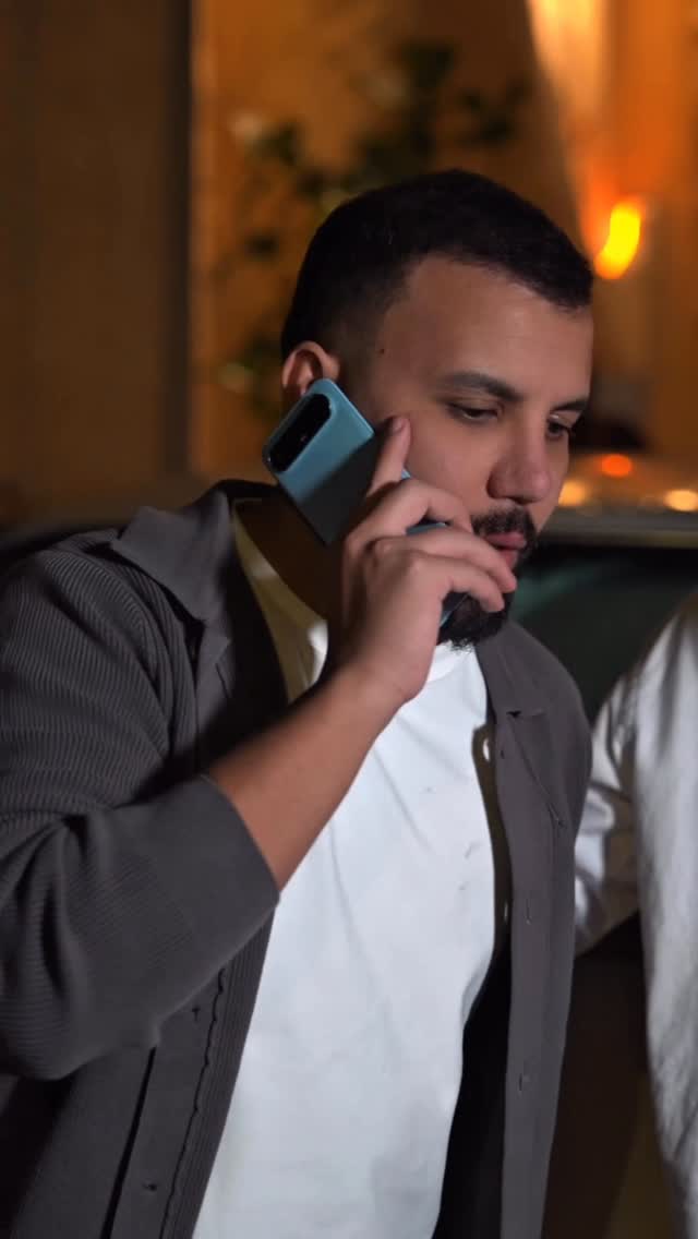 Instagram post by @m.u_r for Tecnomobile. Caption reads: Tecno pova slim
نقله نوعيه بعالم الهواتف ، نحافه....