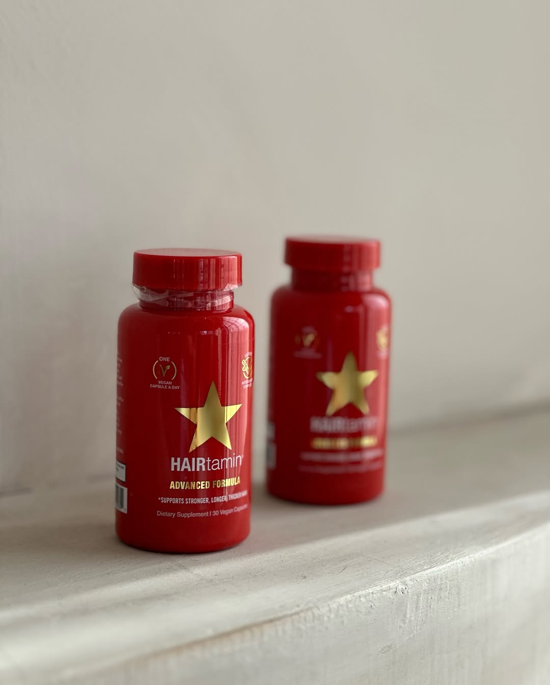 Instagram post by @ghazzzzzz for Hairtamin. Caption reads: My @hairtamin journey had been incredible! My hair....