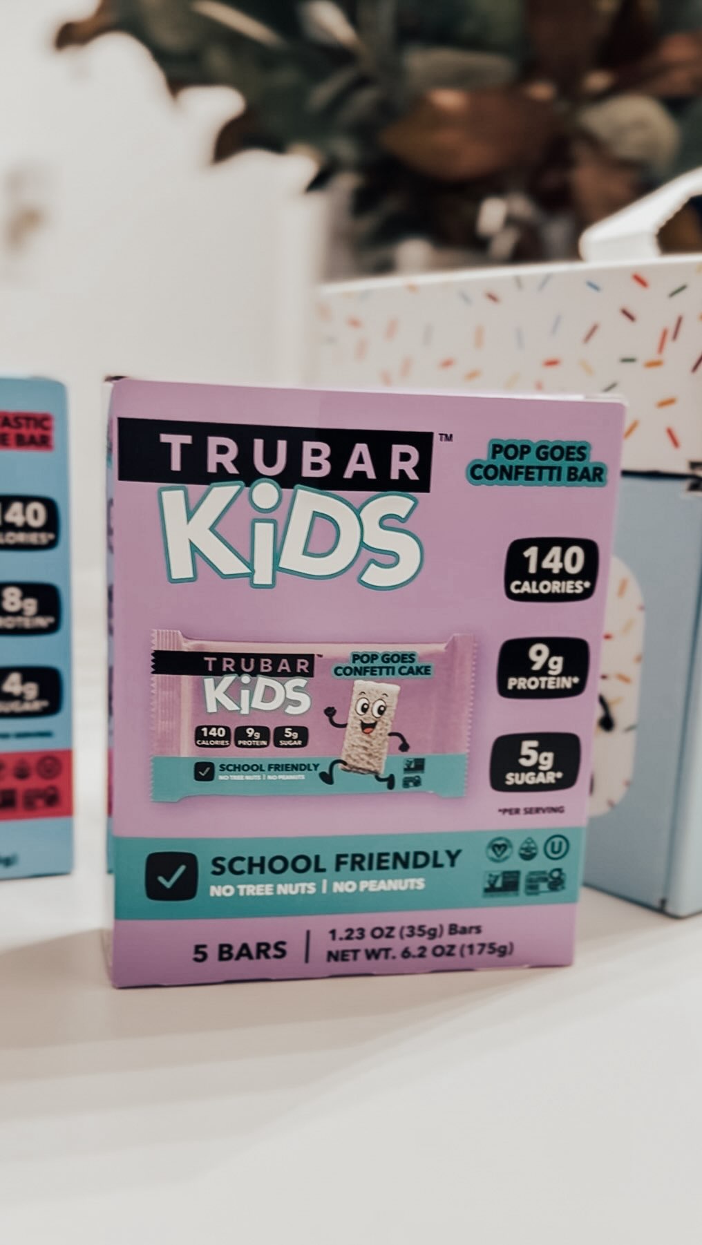 Instagram post by @perfectly_redefined for TRUBAR. Caption reads: [...] are better when a great snack is added!....