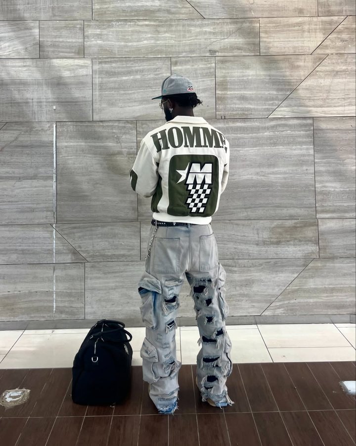 Instagram post by @ghost_outfit__ for CONZURI. Caption reads: [...] 
Pant @reputation_studios_ 
Boot @conzuri....