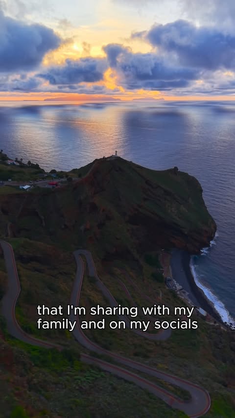 Instagram post by @butnomatter.theroadislife for Holafly. Caption reads: Exploring Madeira in Portugal means discovering....