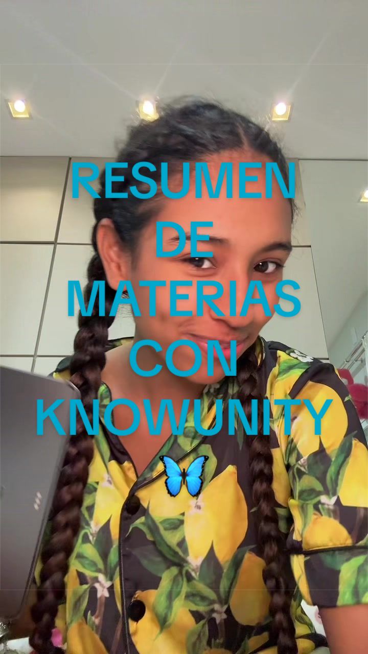 TikTok post by @noeliagamaa for Knowunity. Caption reads: WE <333 KNOWUNITY @Knowunity @knowunity.latam....