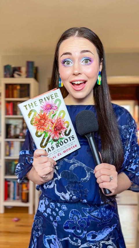 Instagram post by @starry.steph for Atria Books. Caption reads: 💭 what’s your favorite 2025 book?

drum roll....