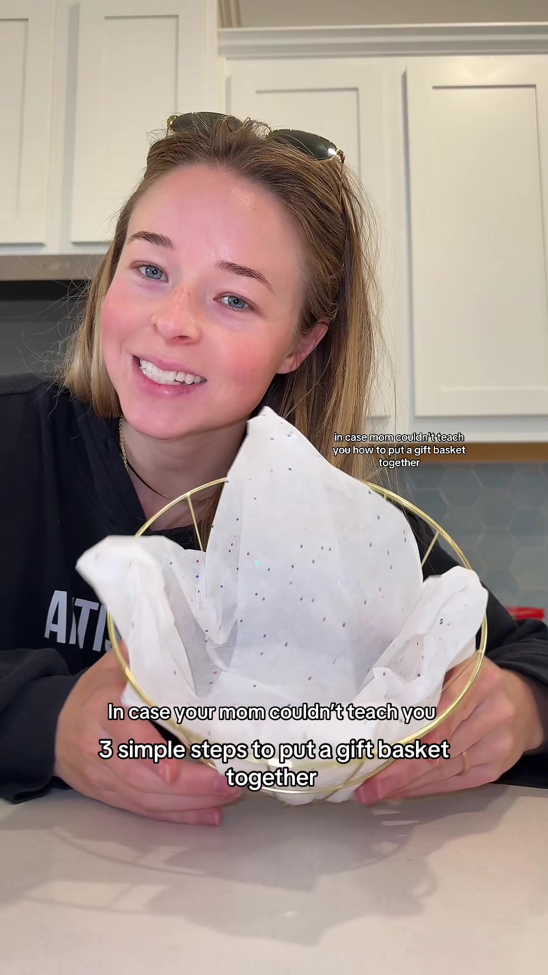 TikTok post by @hey.im.rach for MAELYSCOSMETICS. Caption reads: Brownie points if you add a lil note 💌  I just....