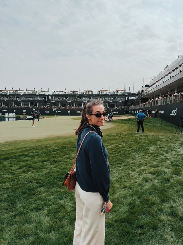 Instagram post by @carogarcia for ROLEX. Caption reads: What a special day 🤩 Thank you @rolex for hosting....