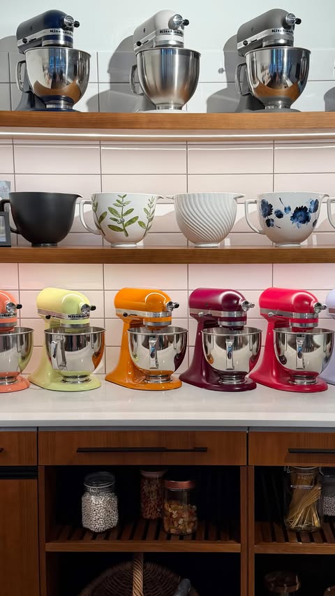 Instagram post by @byaimeekelly for KitchenAid. Caption reads: The best host always match their @kitchenaidusa....