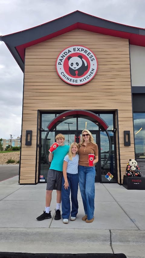 Instagram post by @therockymtnmomma for Panda Express. Caption reads: [...] That’s why I love that @officialpandaexpress....
