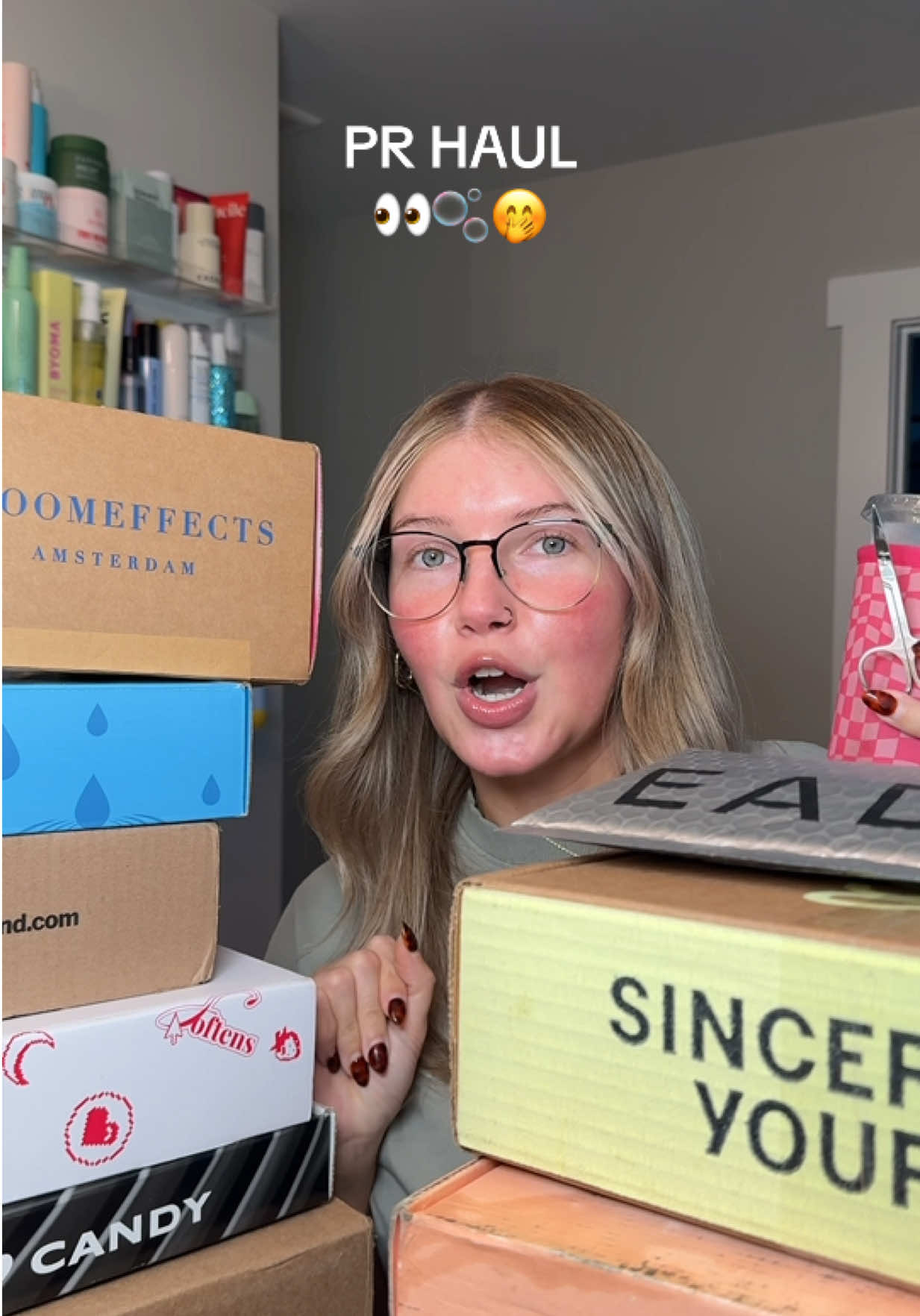 TikTok post by @chelsearlarson for Cocokind. Caption reads: So extremely blessed 🥹  @EADEM @sincerely yours....