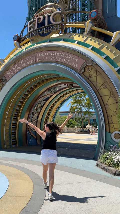 Instagram post by @inspiredbudget for Universal Orlando Resort. Caption reads: [...] when we are planning a future Universal....