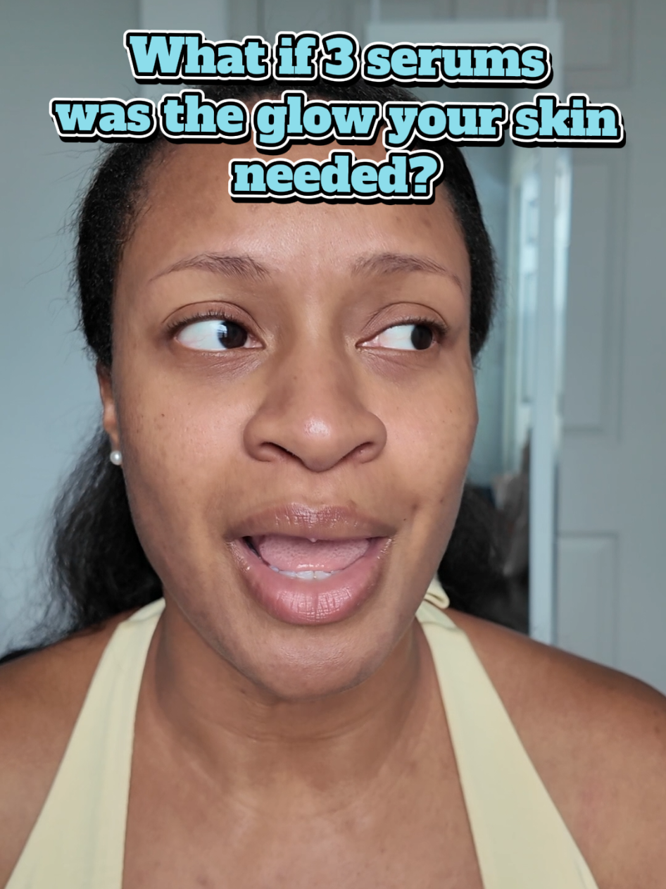 TikTok post by @kadoobles for Cosyuree. Caption reads: [...] where to get them, this 3 serum set by....