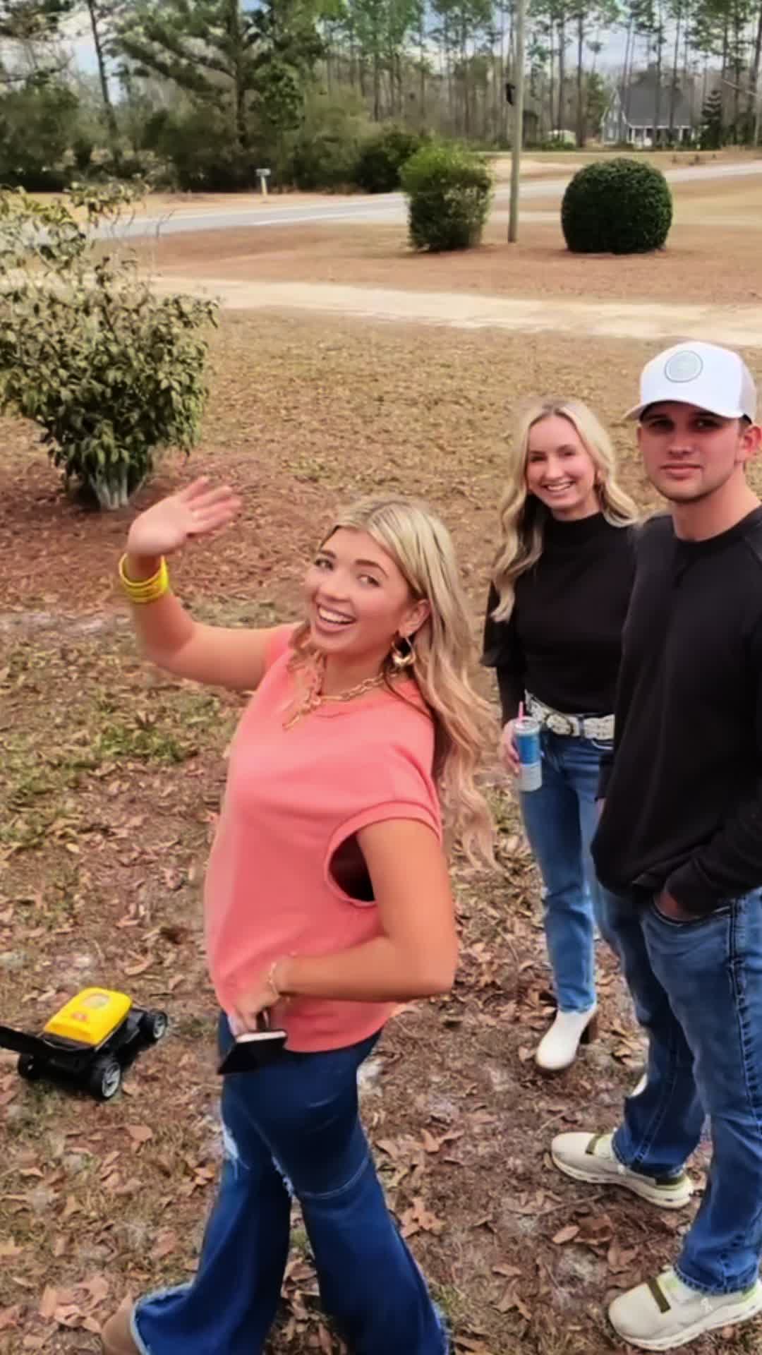 TikTok post by @mrs.hannahlong for HOVERAir. Caption reads: [...] this. It’s so....