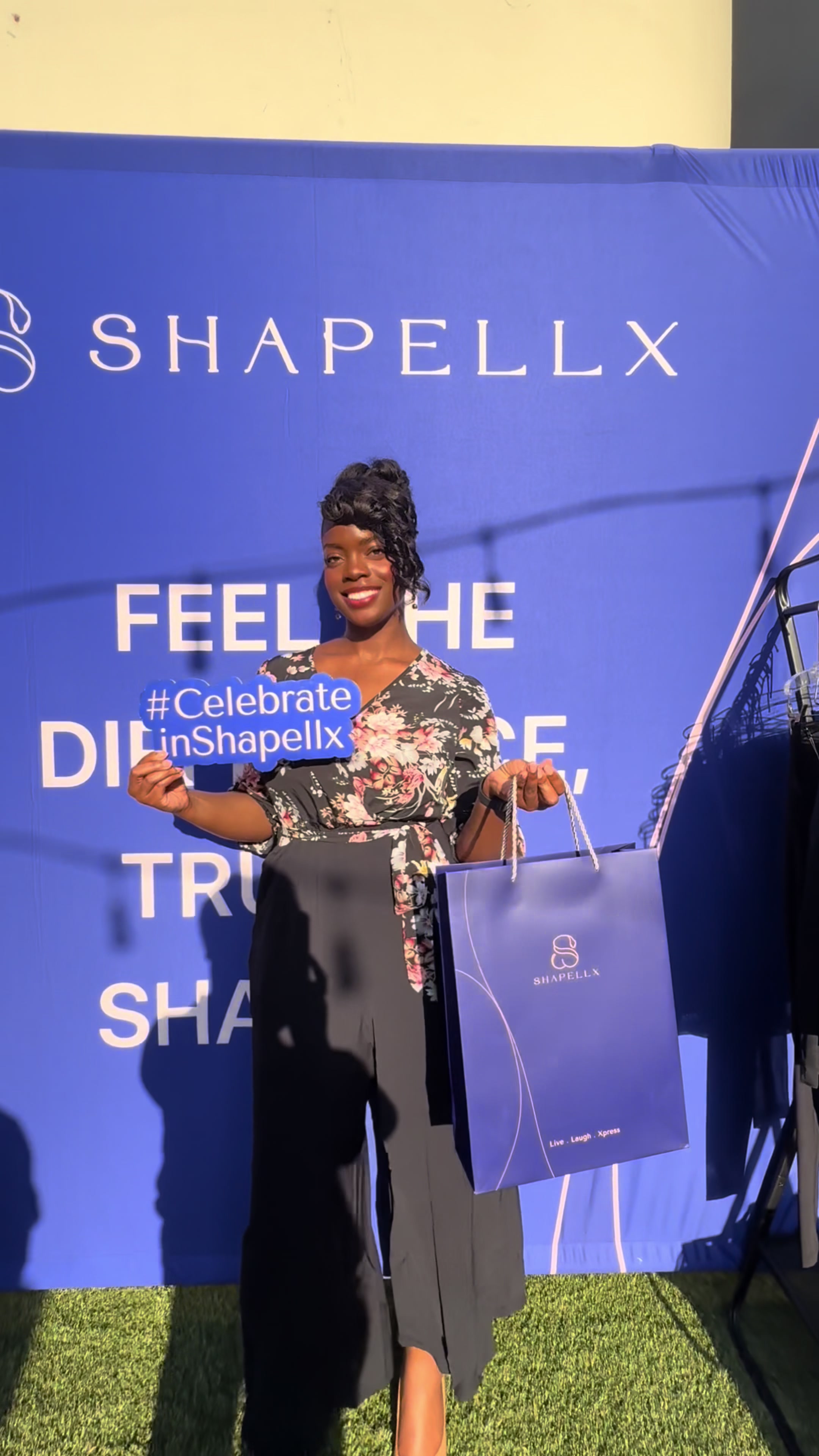 TikTok post by @madame_summer for Shapellx. Caption reads: [...] And I am forever grateful that....