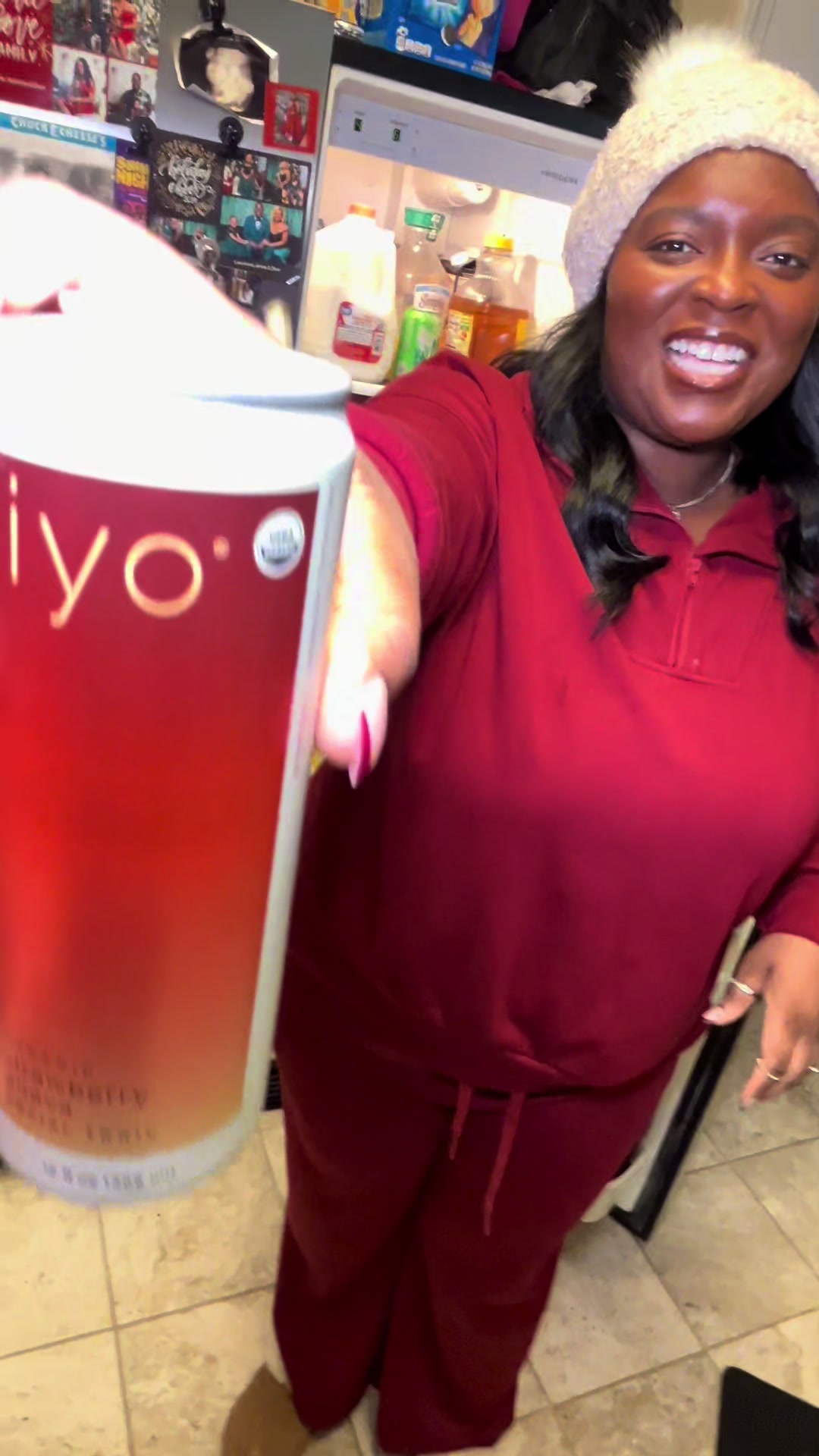 TikTok post by @shamyajamerica for hiyo. Caption reads: Not drinking but still want to enjoy yourself.....