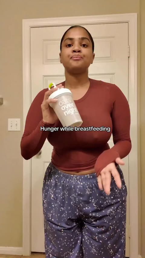 Instagram post by @sh33natay for Oats Overnight. Caption reads: Pick up some chocolate peanut butter, banana and....