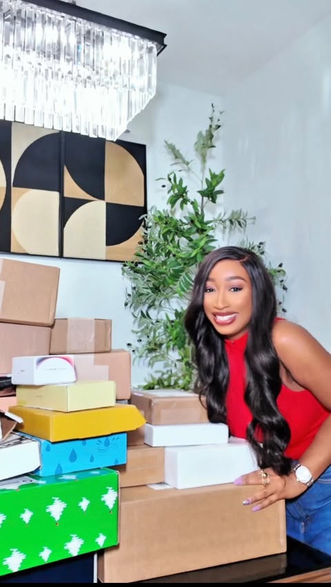 Instagram post by @chicamastyle for Shokz. Caption reads: Let’s Unbox Some PR Packages 📦 
.
.
.
.
#pr....