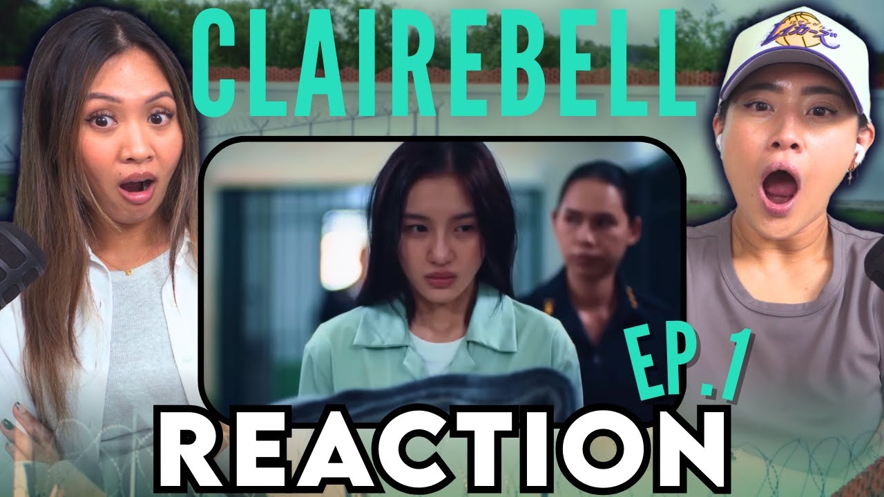 YouTube post by @JustMeeshDee for Javy Coffee. Caption reads: PURE CINEMA!! 🤩 CLAIREBELL EP. 1 REACTION คลั่ง |....