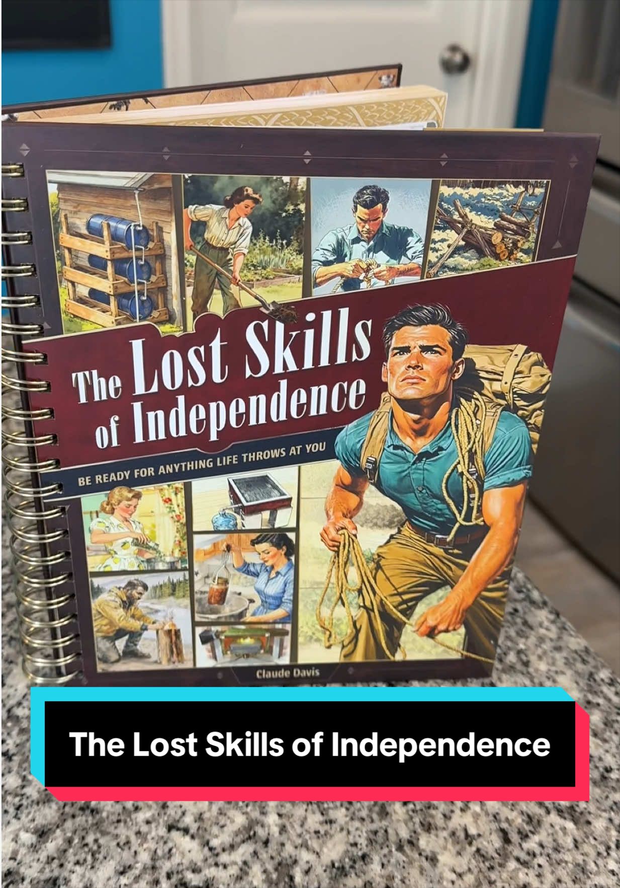 TikTok post by @graveyardgoonz for The Lost Skills. Caption reads: [...] #survivaltips #lifeskills #diy @The Lost....