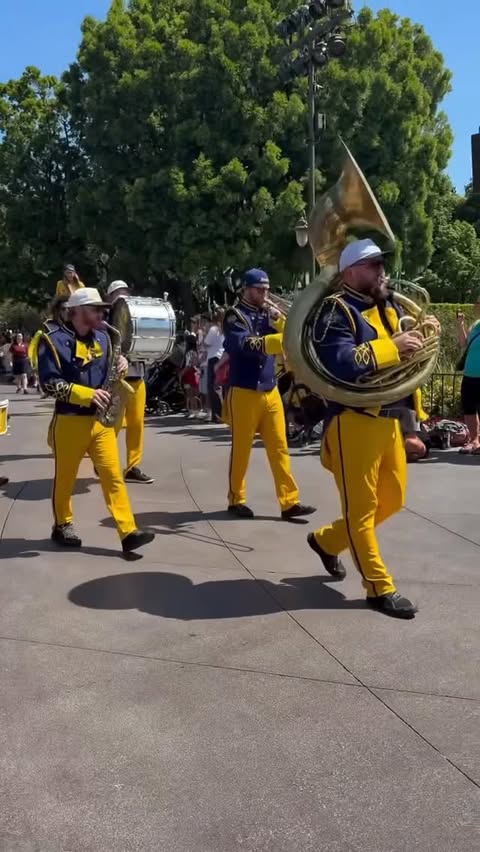 Instagram post by @thebananaband for Varsity Spirit. Caption reads: Our friends in the Savannah Banana Band know....