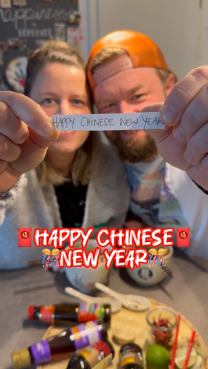 Instagram post by @eat_drink_enjoylife for Rewe. Caption reads: AD | Lasst uns zusammen das chinesische Neujahr....