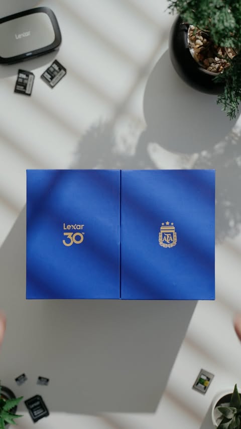 Instagram post by @lexar_global for Lexar. Caption reads: Lexar is turning 30! 🥳 To celebrate, they’ve....