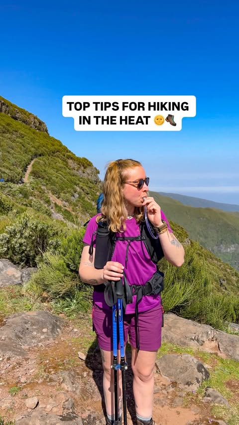 Instagram post by @eva__exploring for GO Outdoors. Caption reads: [...] 30L rucksack available at @gooutdoors 💪 ad....