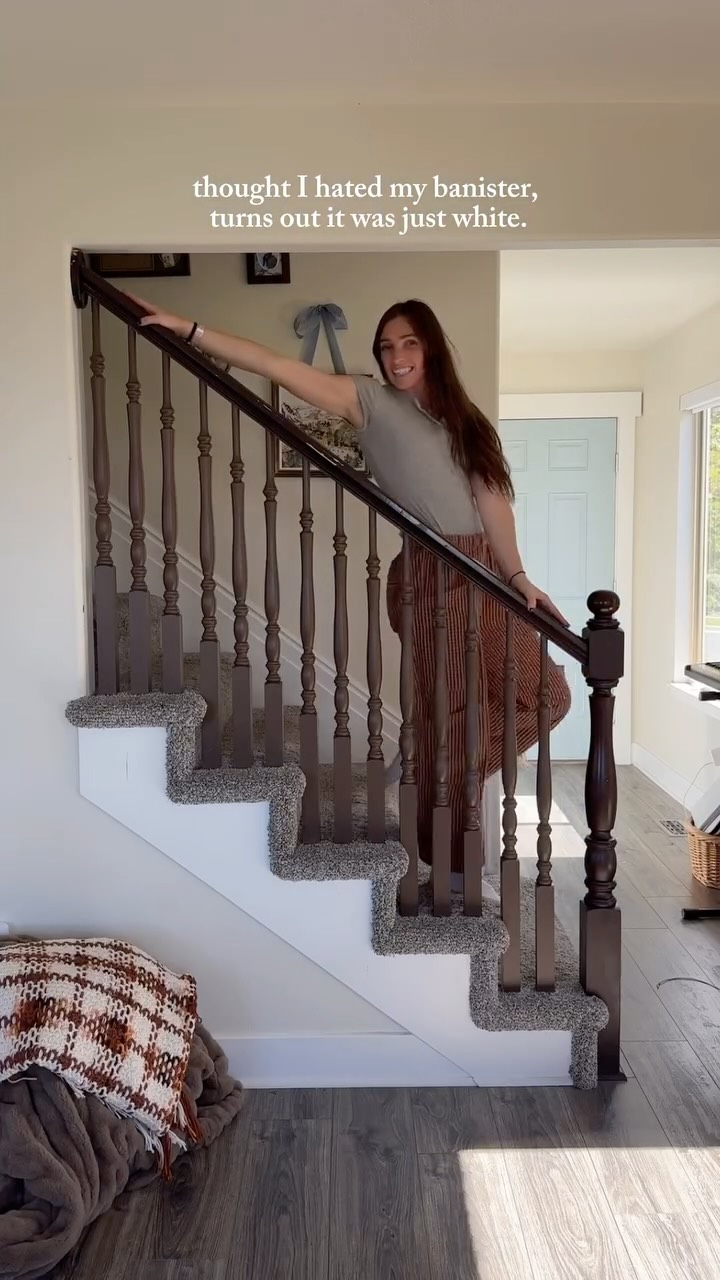 Instagram post by @stephrevans for Sherwin-Williams. Caption reads: She's perfect :') if you're new - I am....