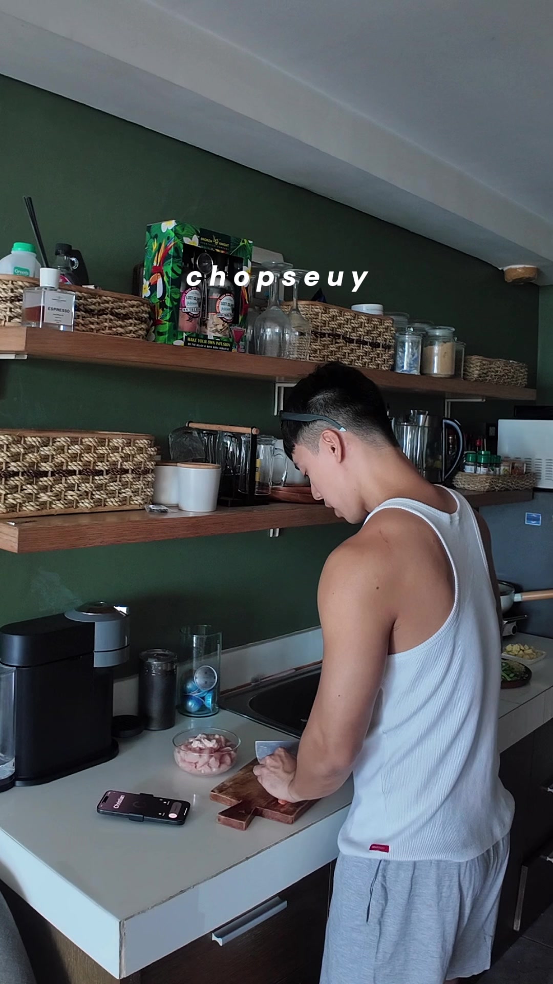 TikTok post by @chrstiantiu for Globe Telecom. Caption reads: From laggy calls to leveled-up connections — stay....