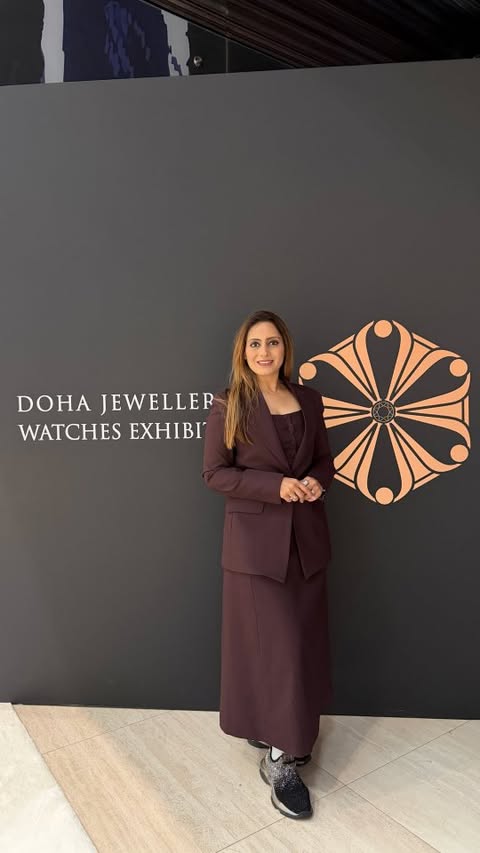 Instagram post by @prernaa.makhariaa for Visit Qatar. Caption reads: [...] open! Let’s get started @djwe.qa @visitqatar....
