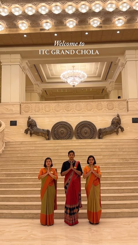 Instagram post by @rajujangidofficial for ITC Hotels. Caption reads: [...] it was simply India in Every Frame.....