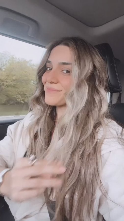 Instagram post by @negarain for Hairtamin. Caption reads: [...] of friendship and partnership with....