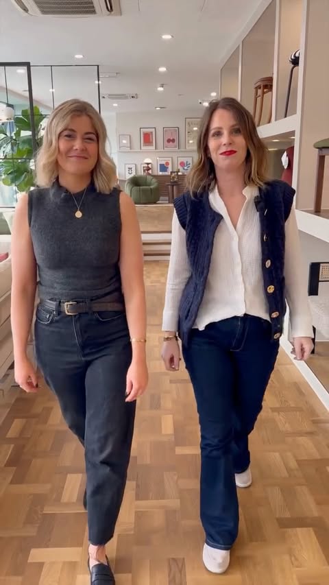 Instagram post by @brionyaceinteriors for Cult Furniture. Caption reads: [...] theatre hosts recently visited the Cult....