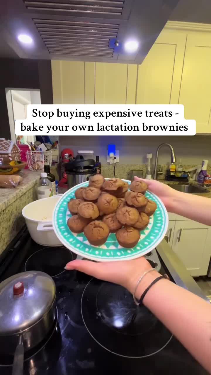 TikTok post by @a_elizabeth94 for Legendairy Milk. Caption reads: [...] brownies at home! I just mix @Legendairy....