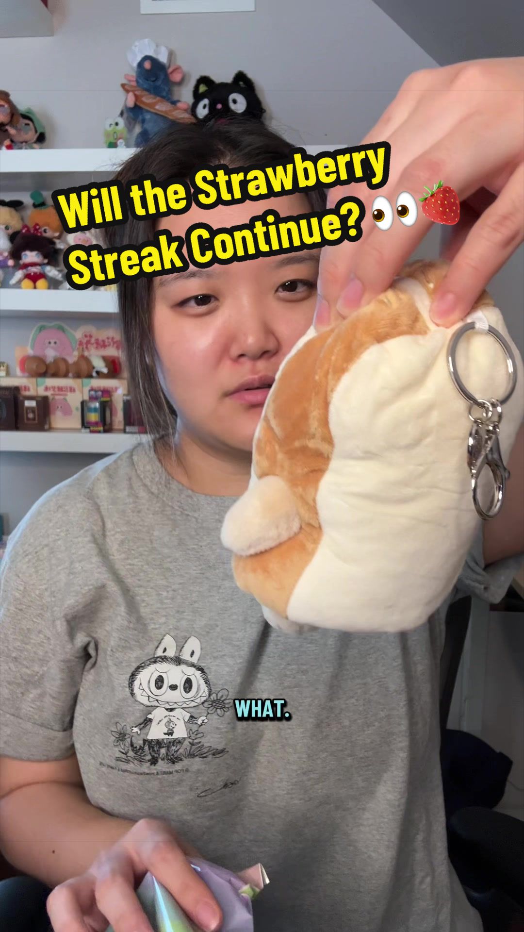 TikTok post by @jayteeaintplayin for Getahug. Caption reads: [...] a Sweet Bakery Series blind box from....