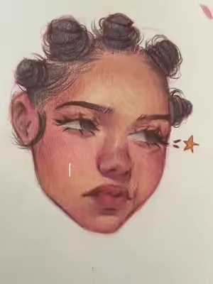 TikTok post by @sayisthatseleste for Meeden Art. Caption reads: [...] actually really nice to use 💕 • • •....