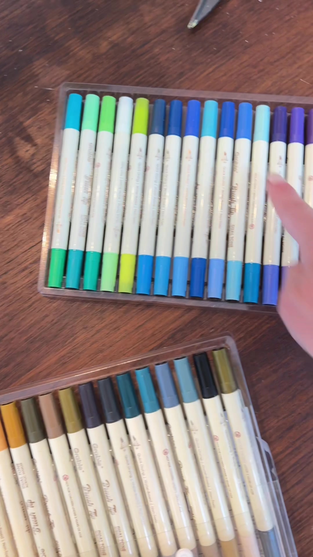TikTok post by @ambertonway for Grabie Art. Caption reads: [...] of art you’re doing they are perfect!....