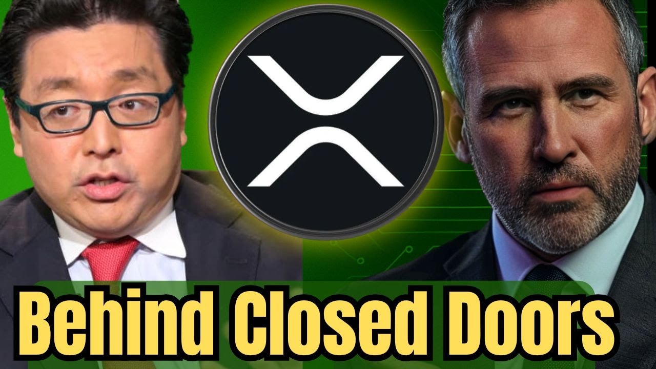 YouTube post by @jungleinc for Ledger. Caption reads: Ripple XRP: What Brad Garlinghouse JUST SAID 🚨 .